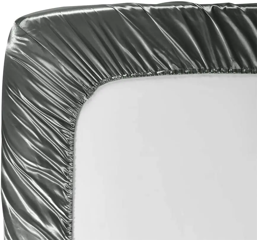 Pack of 4 wholesale Silk satin sheets comforter luxury bed sheet bedding sets