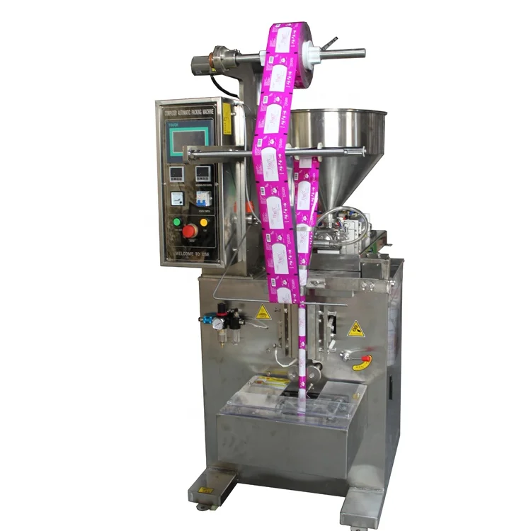 Automatic Chili Sauce Sachet Peanut Paste Mayonnaise Packaging Machine Molasses Horizontal Packing Machine For Tomato Sauce