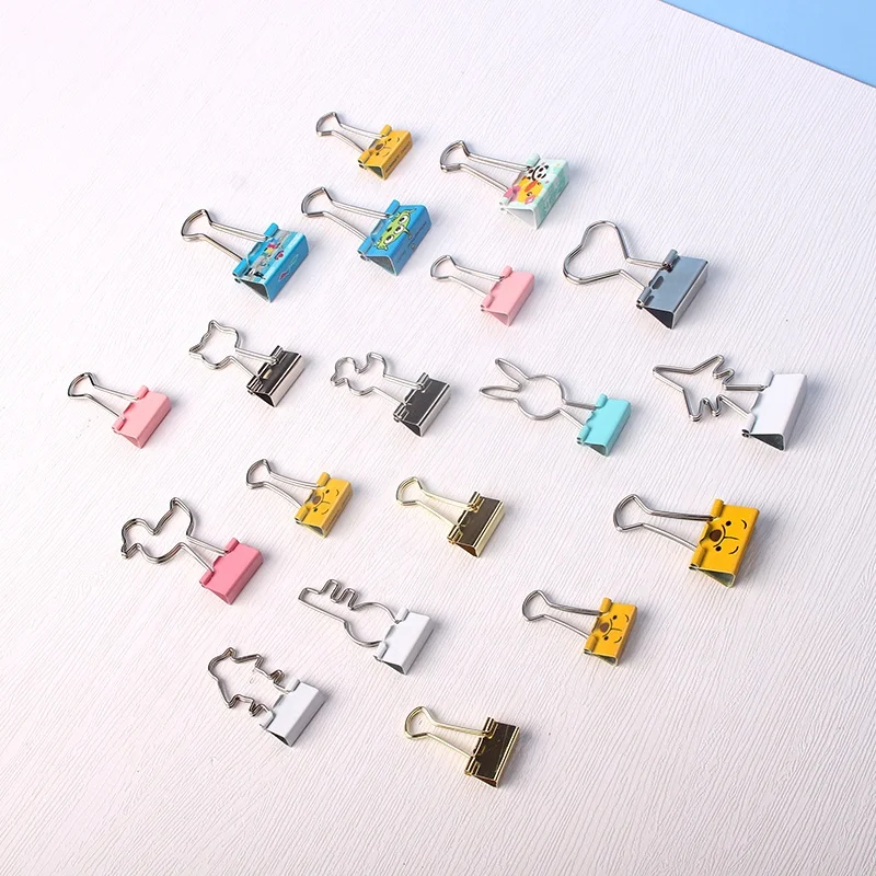 Custom Print Binder Clips 15MM 19MM 25MM 32MM 41MM 51MM Metal Binder Clips