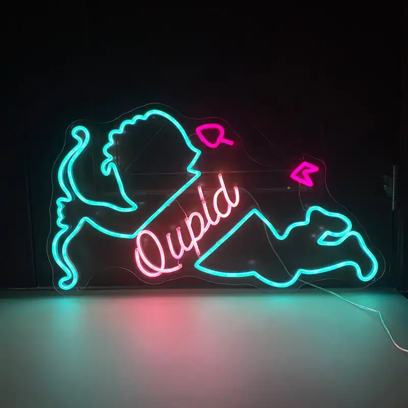 Manufacturer Fast delivery home decoration neon sign flex rgb light led neon sign custom angle baby neon sign