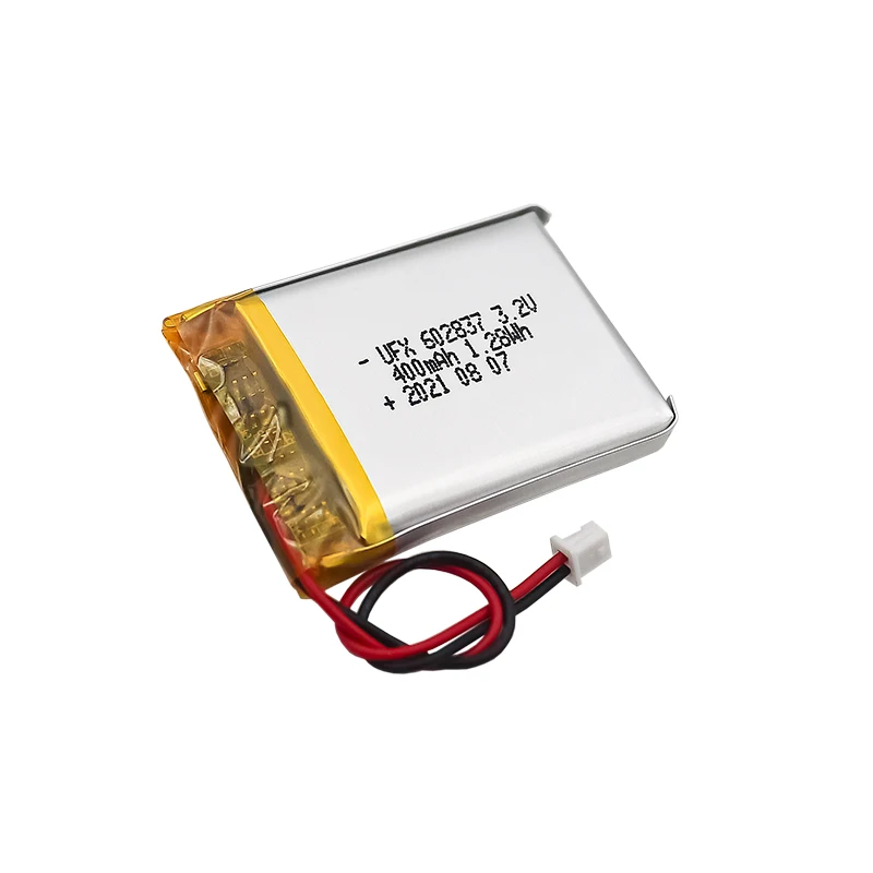 Chinese Li-ion Cell Manufacturer LiFePO4 Battery Pack UFX 602837 600mAh 3.2V Safety Lipo Battery