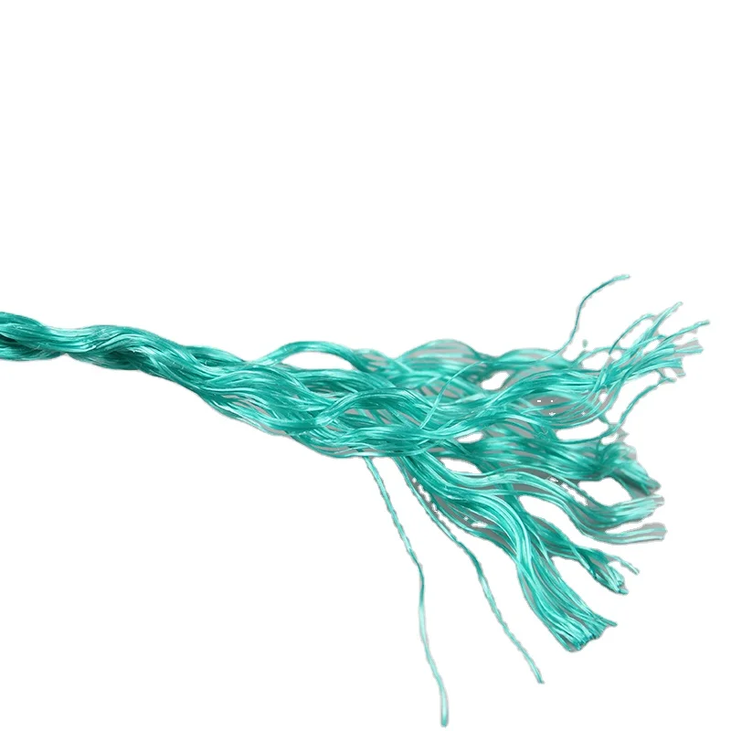 High Tension Easily Knots Floating UV Resistant 16mm 18mm 660M Blue Fishing Polysteel PP Danline 3 Strand 4 Strand Twist Rope