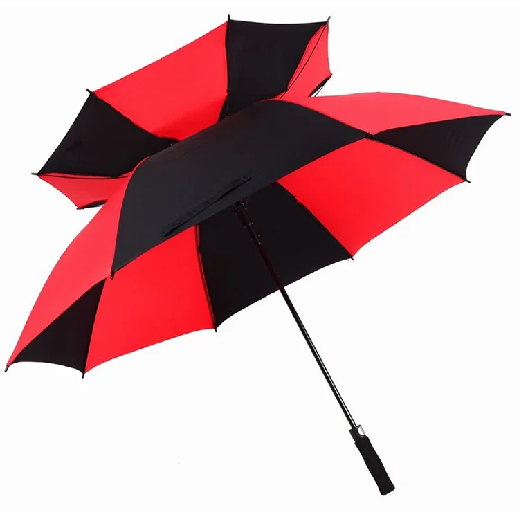 umbrella manufacturer double layer strong large golf umbrella branded umbrellas bumbershoot