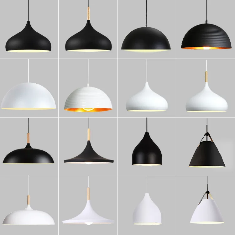 New retro industrial style barber shop classroom commercial decoration single head corridor aisle exhibition hall chandelier