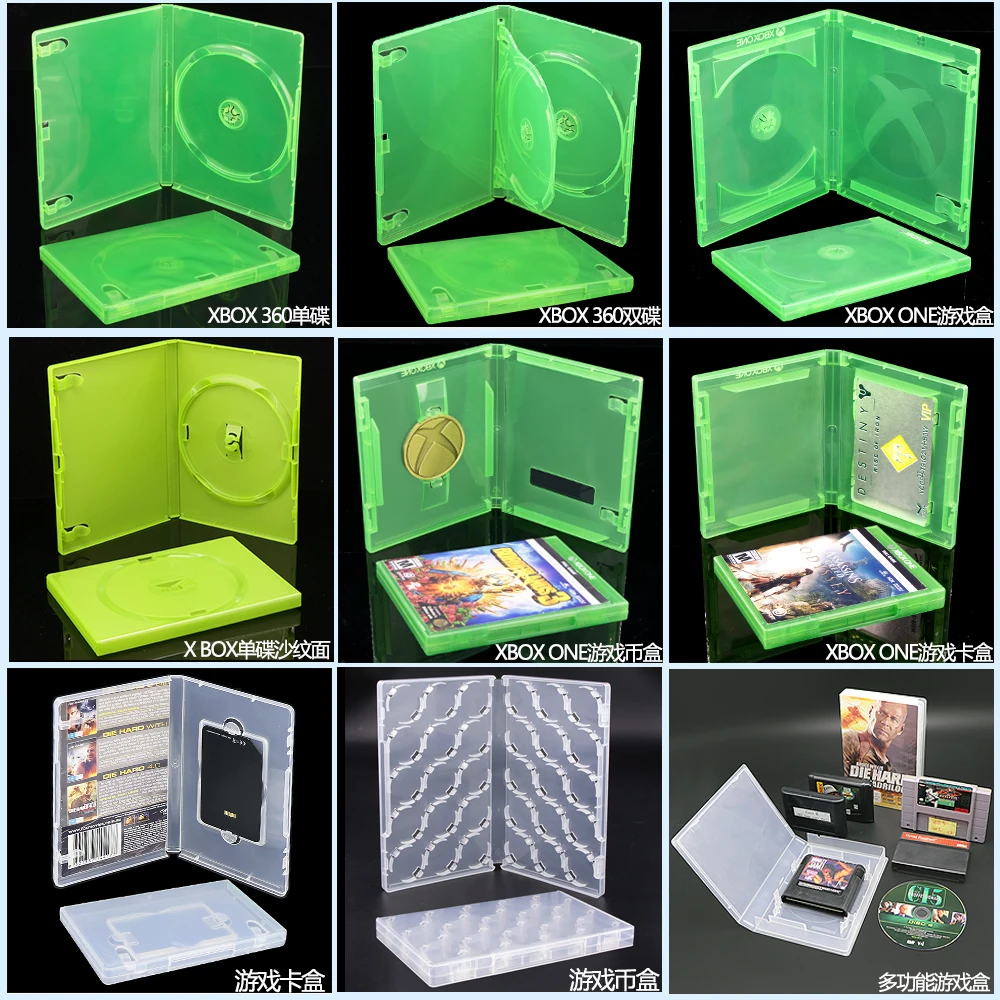 SUNSHING Game Card Storage Protective Case For Nintendo 3DS NDSL NDSI DS Wii PS3 Replacement Game Cases Ps1 Jewel Cases