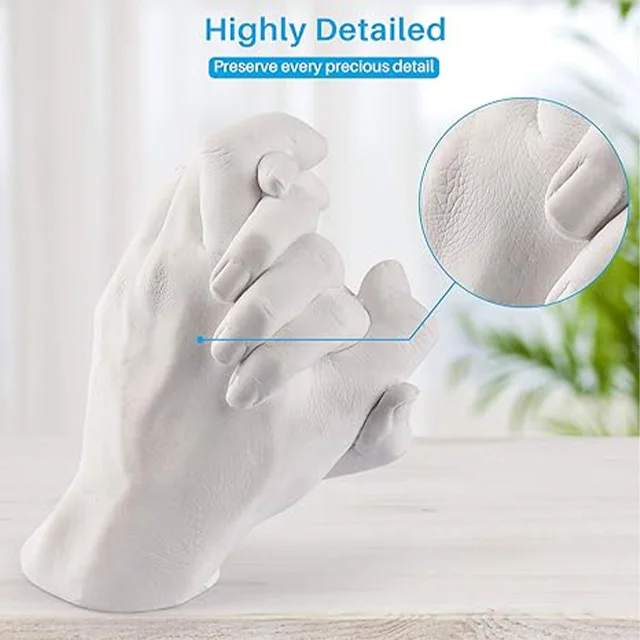 Wholesale 3d hand casting kit alginate impression powder hand mold casting kit couples