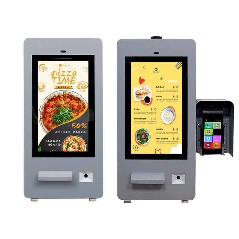 High Brightness Outdoor Ip65 waterproof Outdoor Restaurants ordering lcd touch screen on 15.6-32 inch