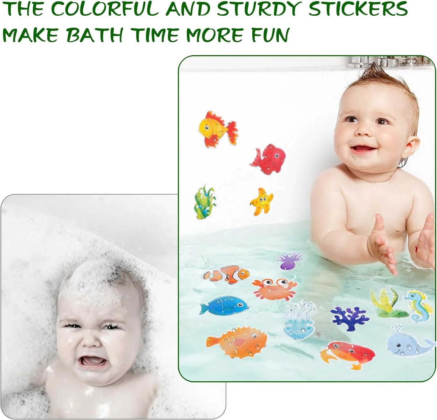 Bathtub Stickers bath Tub Non slip Shower Mat Baby Bath Bathroom Anti