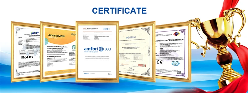 4 certificates