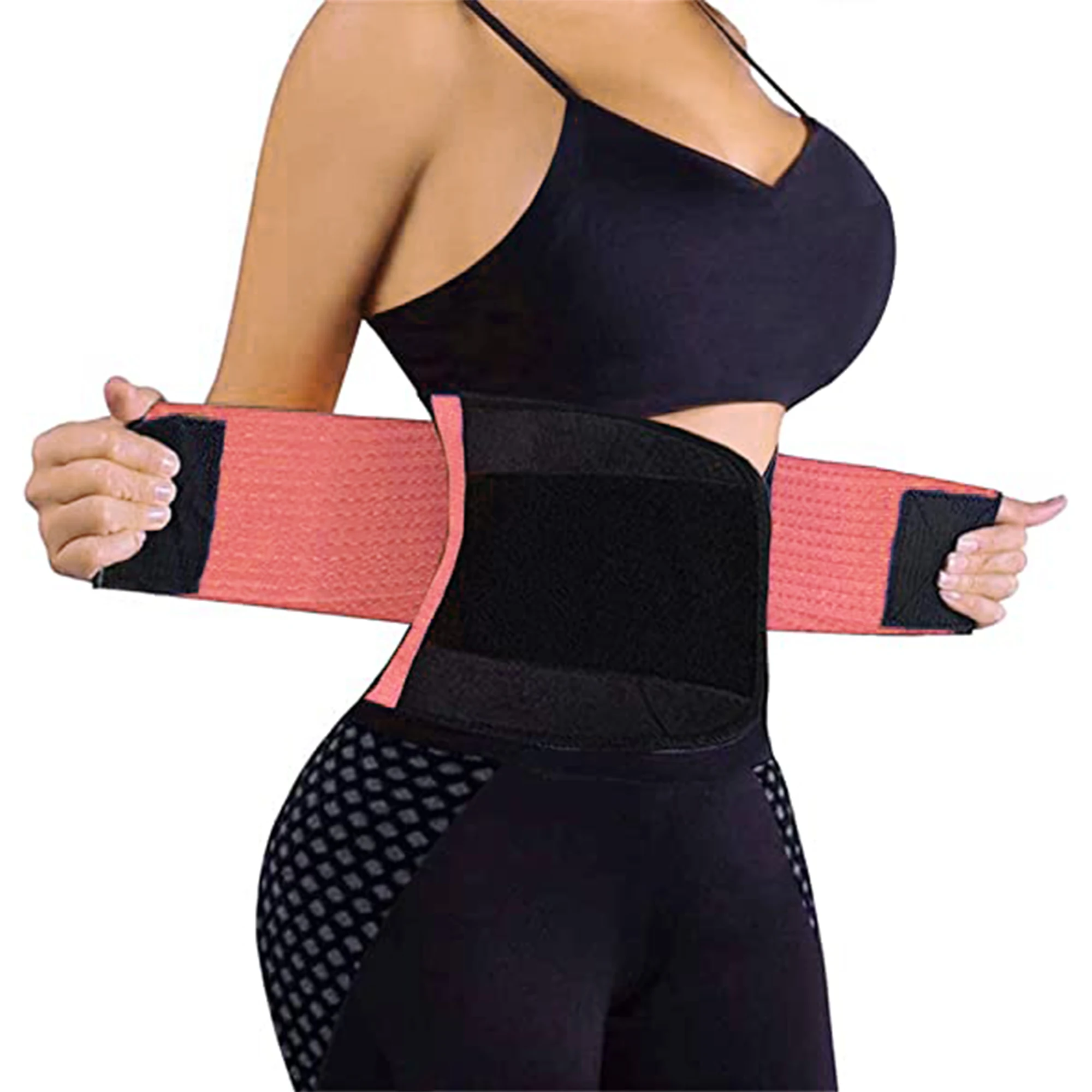 Custom Logo Neoprene Waist Eraser Trimmer Slimming Belt Sports Girdles Sweat Belt Waist Trainer for Women