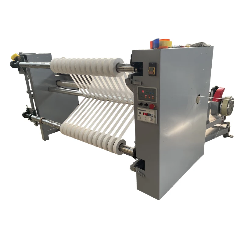 Factory Hot sale Price for BOPP tape jumbo roll slitting machine automatic adhesive cello scotch tape making machine