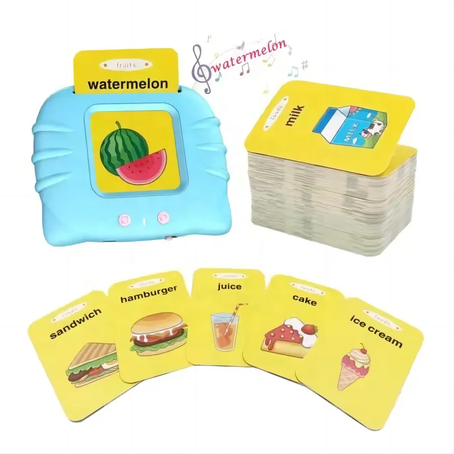 Jimei wholesale electric children learning machine improving Cognitive Skills learning machine toys with various cards