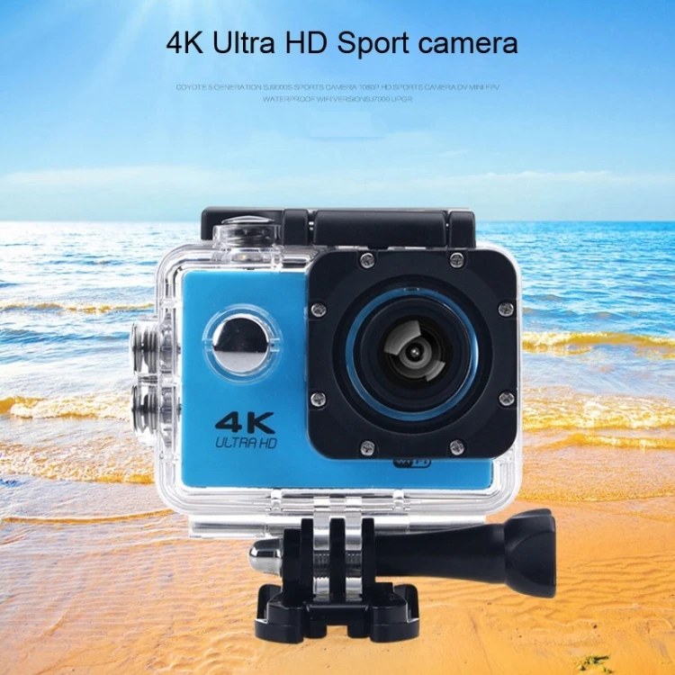  Оптовая продажа Спортивная Экшн-камера HAMTOD H9A HD 4K WiFi с водонепроницаемым