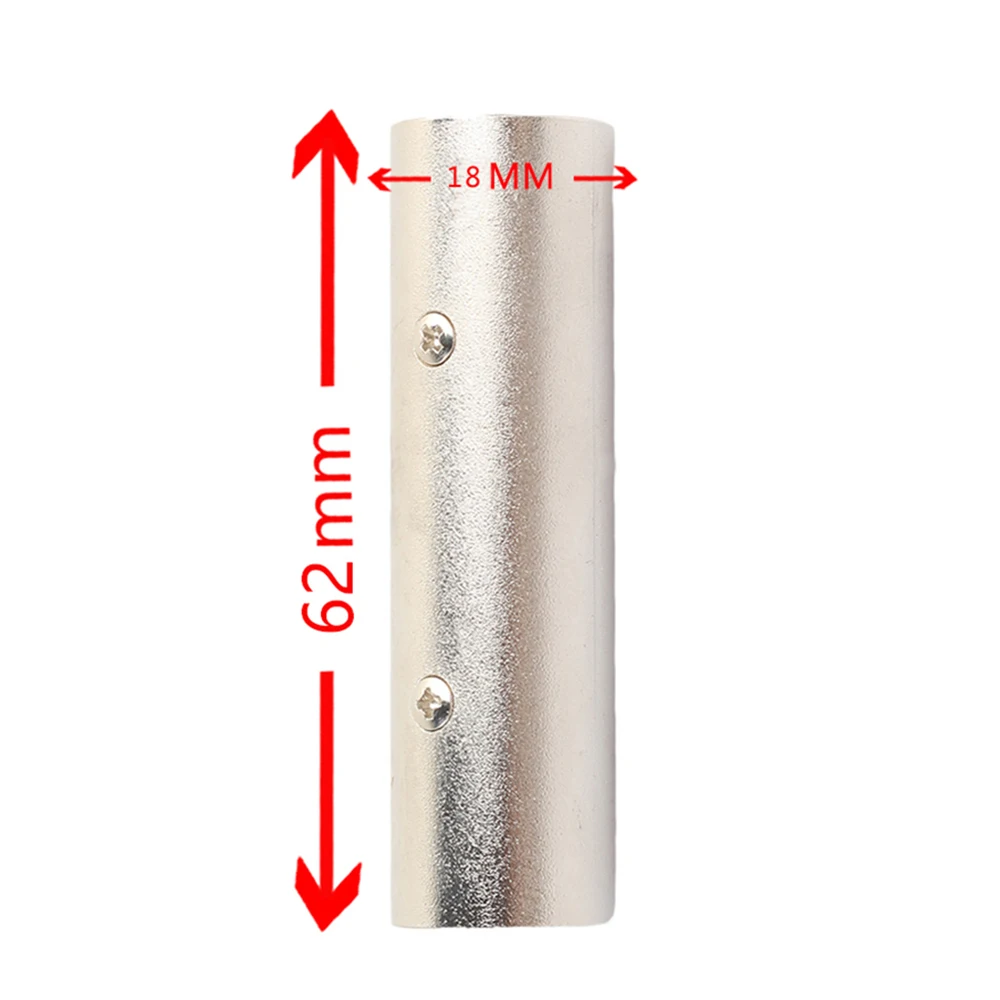 New Hot 3 Pin XLR Male to XLR Male SIM Card and Adapters MIC Power Microphone For Plug Connector Adapter