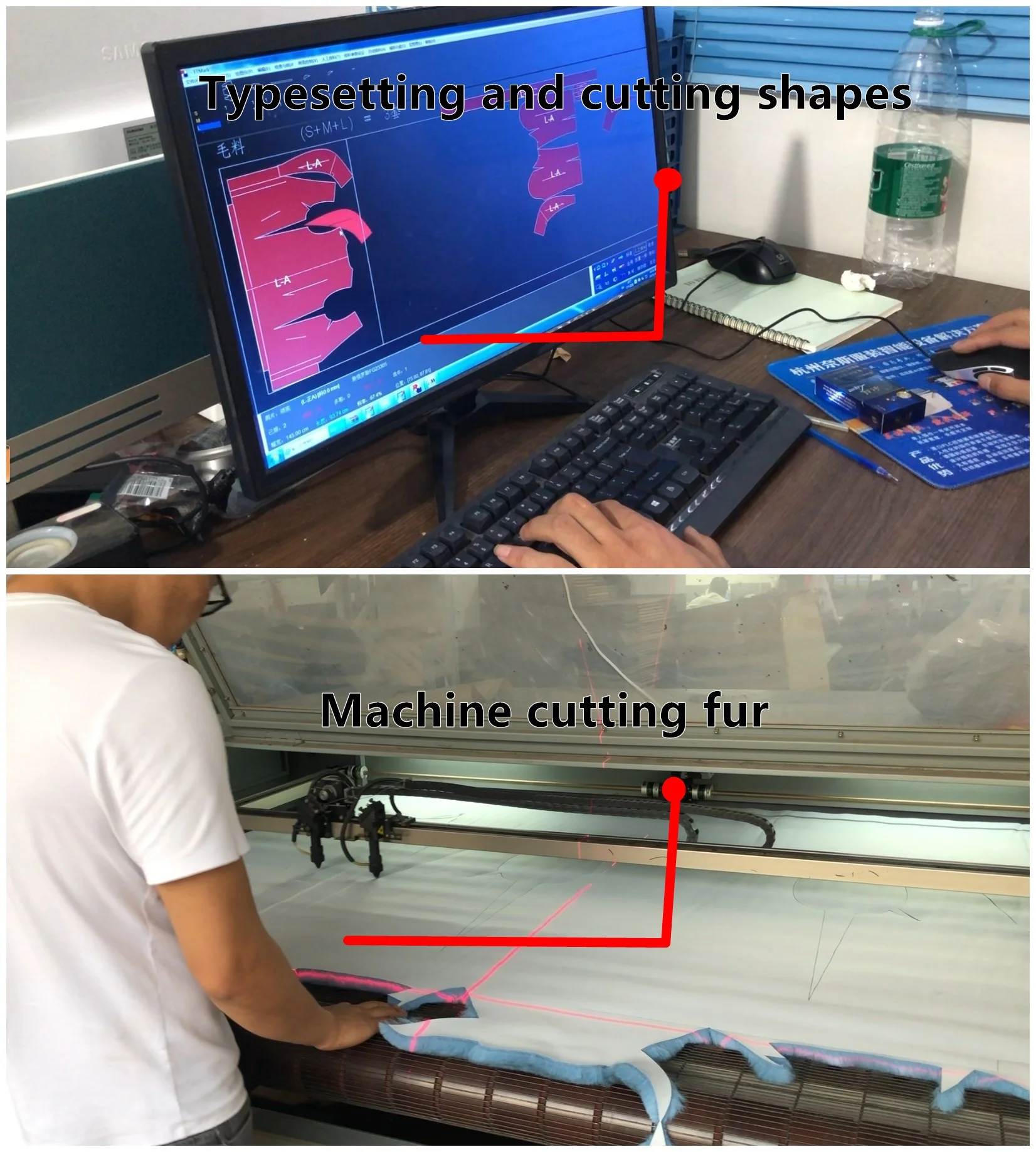 Wholesale New Materials Solid Mid Length Faux Mink Fur Coat Full Sleeve Real Feeling Mink Fur Coat Parka