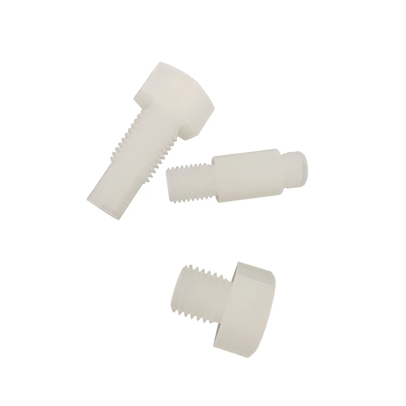 Hexagonal Head Screws Nylon 6.6 Plastic polypropylene Segment Bolt Nut Hexagon Bolt Screw Track Bolt Nut