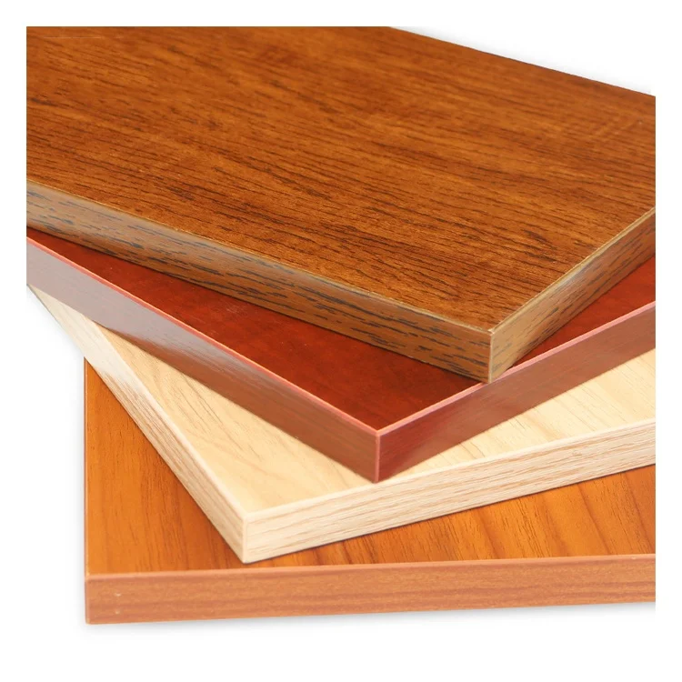 PVC Film Faced Veneer Plywood UV Faced laminated veneer panel for Furniture home decorating