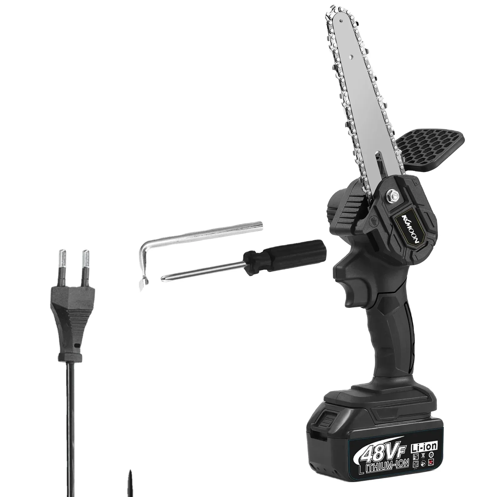 48VF 6 Inch Rechargeable Electric Pruning Saws Infinitely Variable Speeds Small Wood Splitting Brush Hydraulic Chain Saws