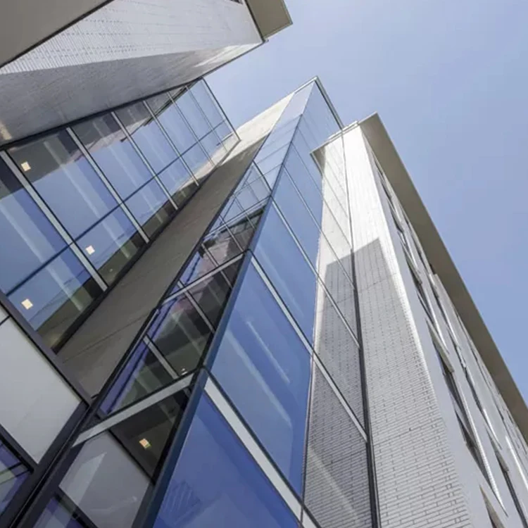Factory Installation Frameless Structural Facade Exterior Building Facade Aluminium Glass Curtain Wall