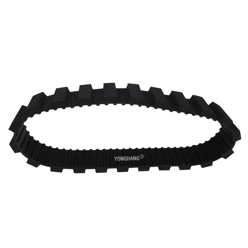 Custom Black Rubber Endless Track belt for Robot Power Transmission