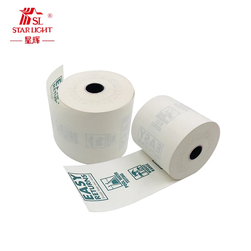 China Big Factory Good Price thermo paper thermal receipt rolls with bpa free thermal paper pos roll
