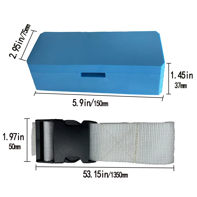 Customisable EVA swim buoyancy belt  floating board