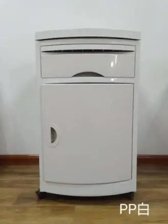 Hospital furniture DP-C007 Medical ABS hospital bedside cabinet
