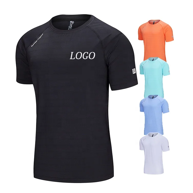 Высококачественная модная мужская футболка с круглым вырезом и логотипом на заказ, оптовая продажа оптом