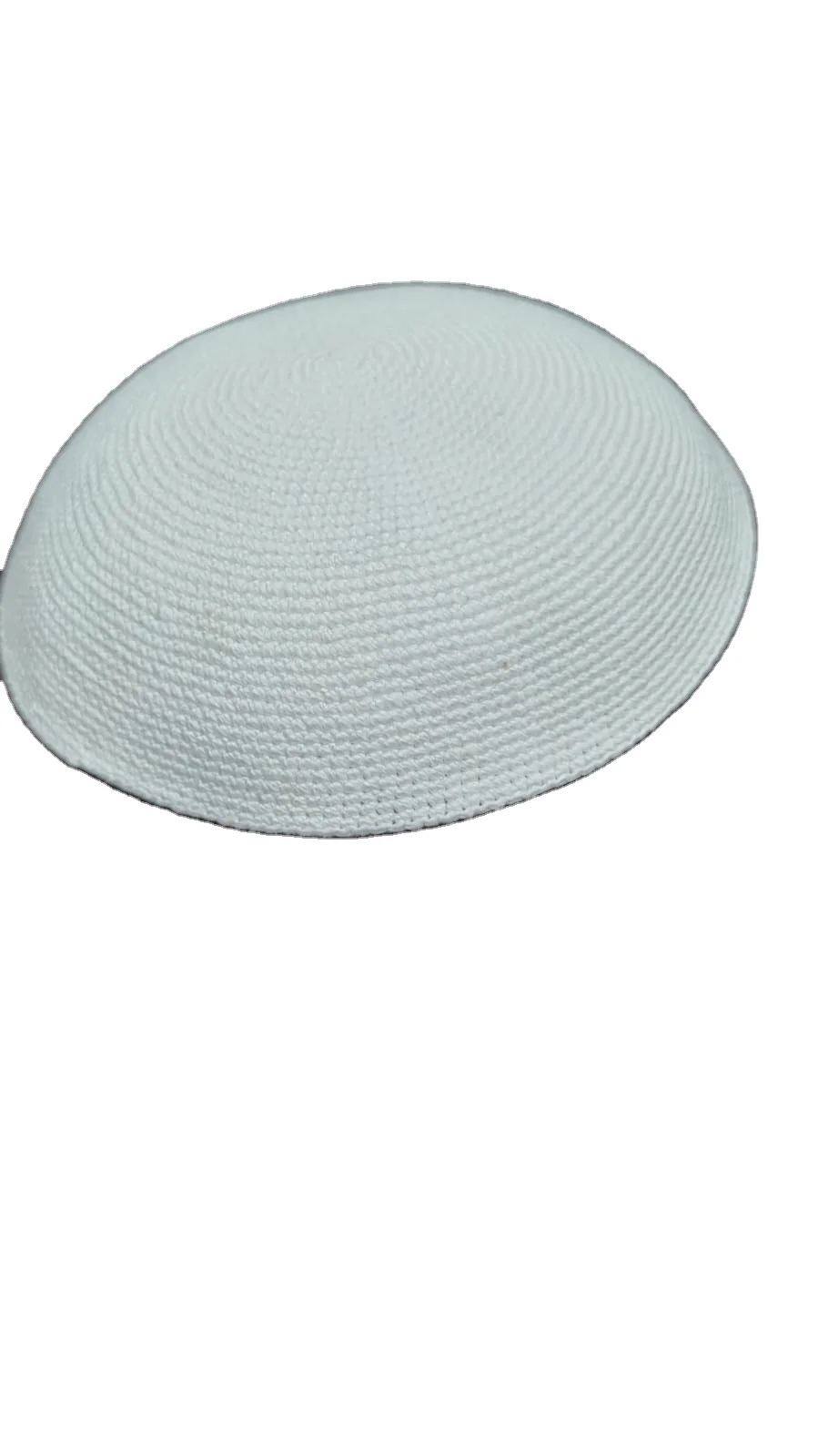 Factory Custom Thin thread Knitted Kippah, 100% Cotton DMC Hand Knitted Kippah Hat, DMC Kippah Yamaka Kippa Yarmulke Skull 011