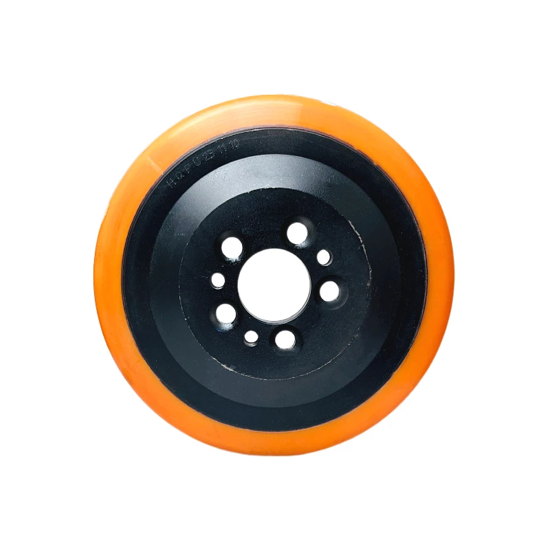 manufacturer electric forklift truck polyurethane tire jungheinrich 215*75-65-5H Drive wheel