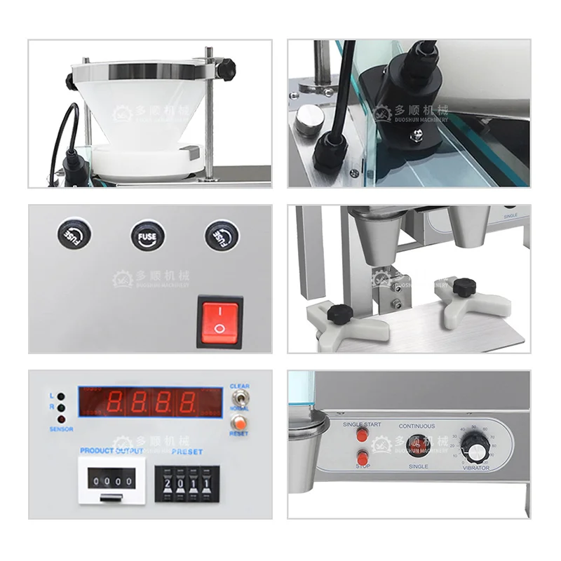 Cheap Price Desktop DXS-2A Automatic Electronic 6-16Mm Seed Pill Tablet Capsule Counter Counting Machine