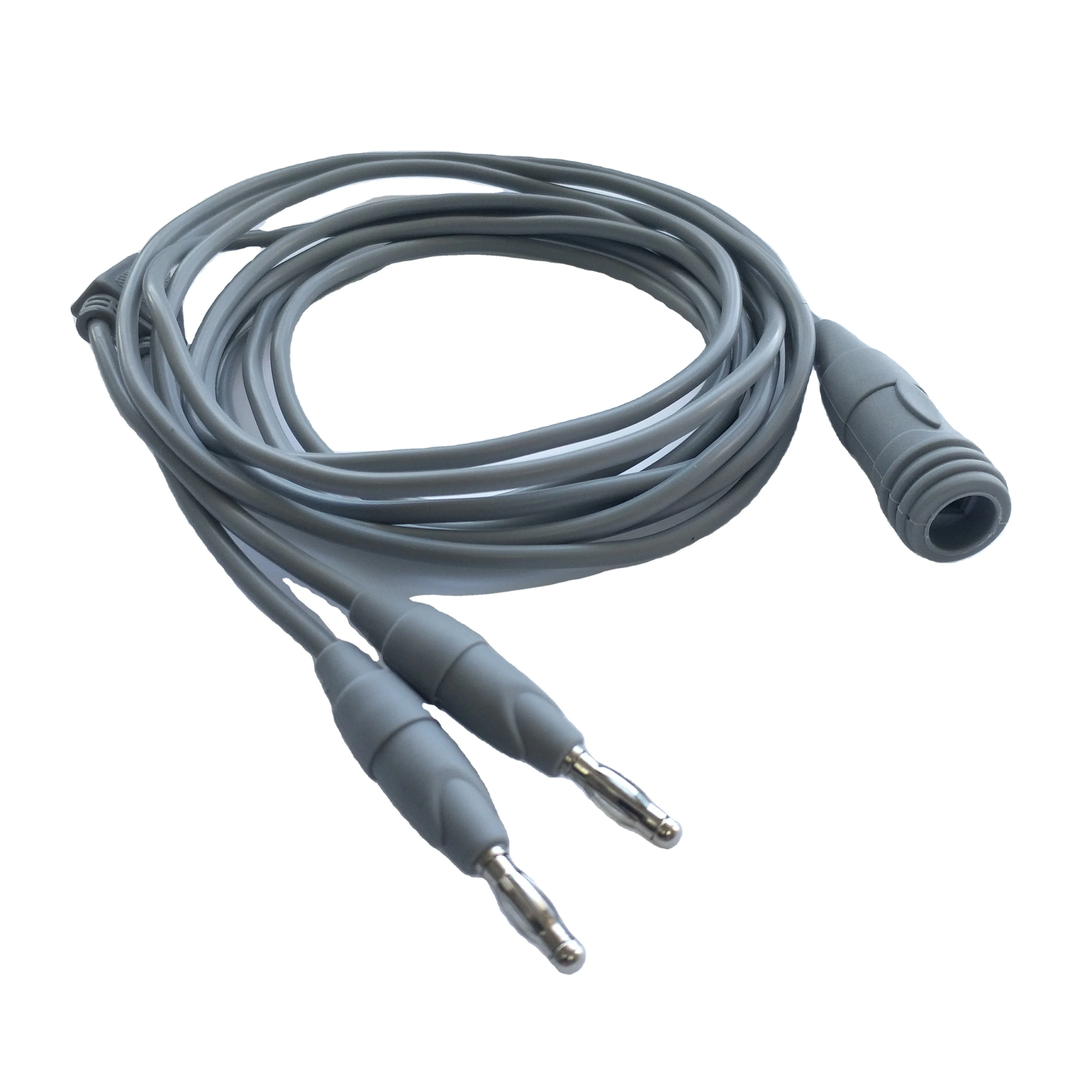 Высокочастотный электрохирургический блок, силикон, многоразовые стандарты ЕС, биполярные ESU заземляющие колодки, зажим, кабель