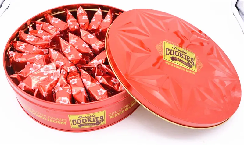 Danisa Crown Danish Cookies with special gift box royal butter cookies OEM accept biscuit Tin package