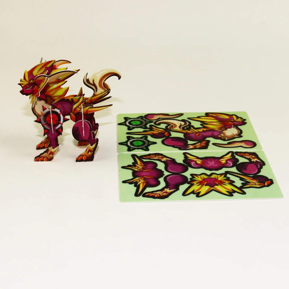 
Customized personalized food grade 3D plastic puzzle toys for children 