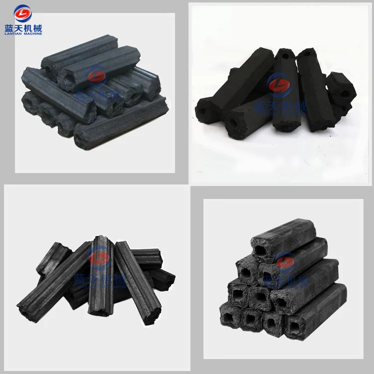 High Temperature Extrusion Sawdust Biomass Fuel Charcoal Wood Log Making Machine