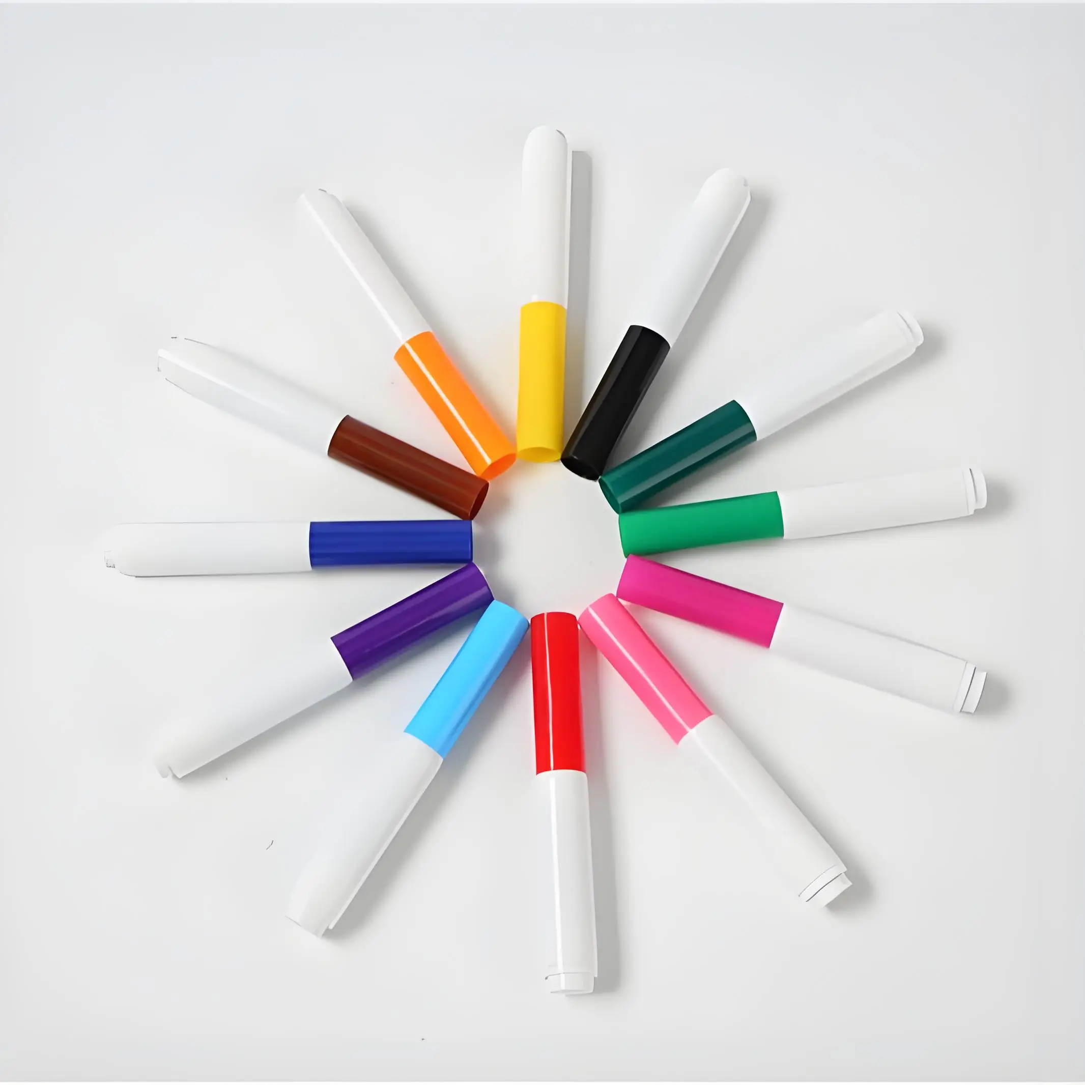 factory custom logo cheap 12 colors non toxic watercolor pen washable school water color markers set for kids drawing