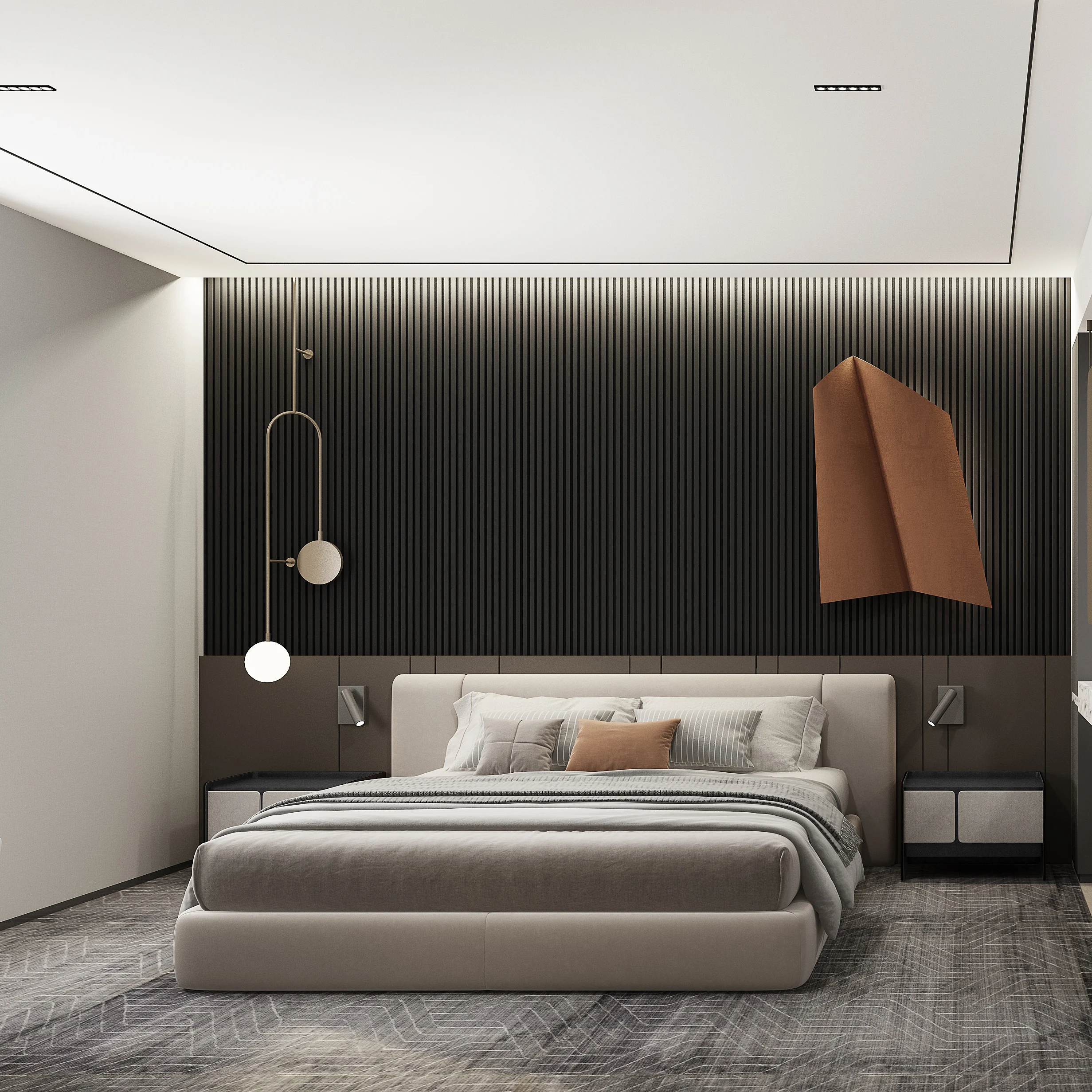 Modern Luxury Design One-stop Solution Full Set Furniture Hotel Bedroom Furniture Sets for Project