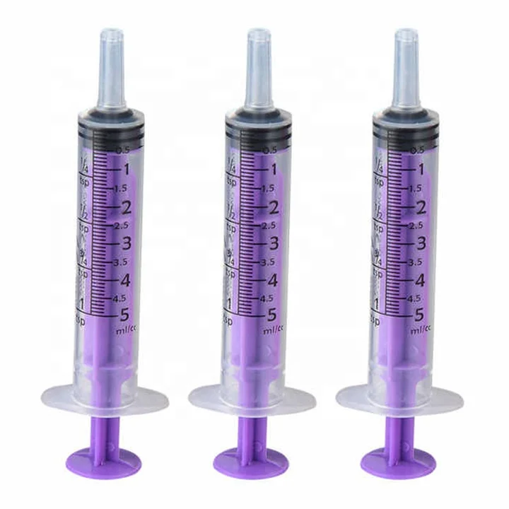 Manufacturer Cheap 5ml 10ml Veterinary Dog Medicine Dispenser Pet Feeding Syringe