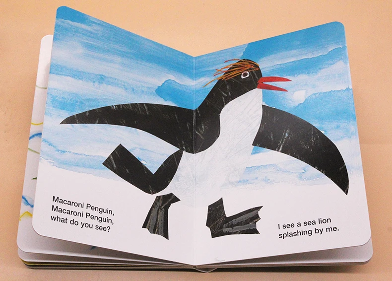 Eric Carle children book Panda Bear, What Do You See? Board Book