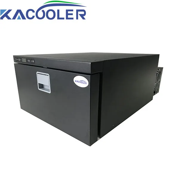 
KACOOLER Boat Mini Freezer DC Compressor 12V/24V Drawer Refrigerator Outdoor Camping Fridge Caravan RV Cooler Box 