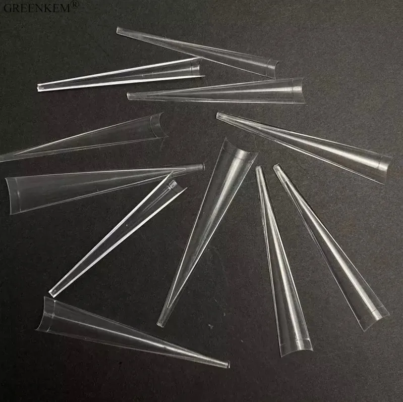 Luxury 240pcs/box Full Cover Nail Tips4XL Long square Stiletto Nails Tip Coffin Shape Long No c Curve