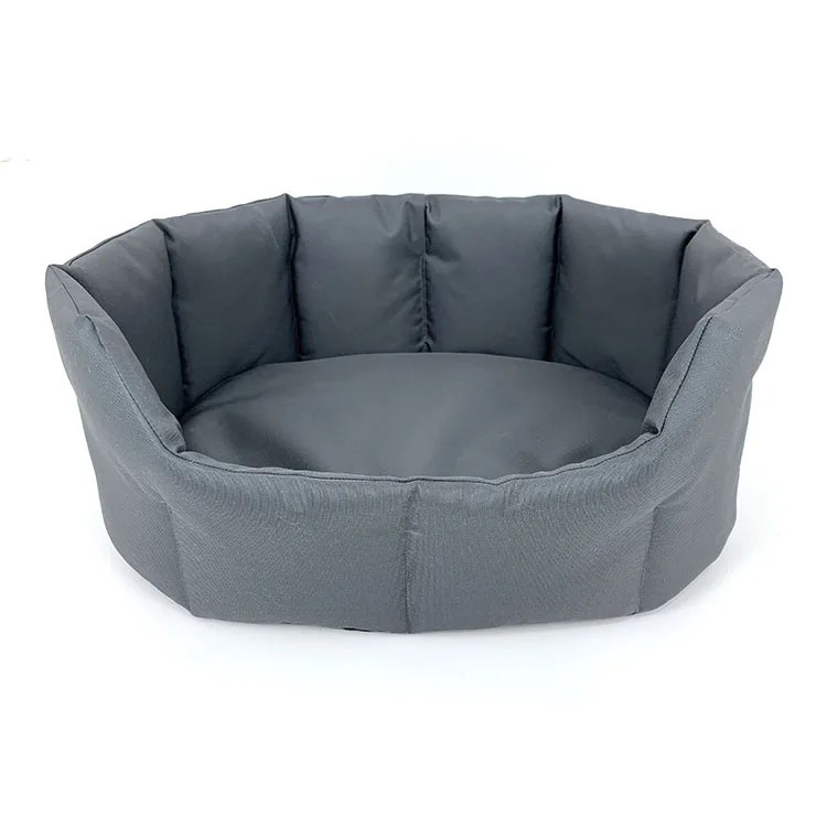 
Easy to Clean Removable Cushion Round Bolster Pet Dog Cat doggie doggy Bed with Waterproof 600D Oxford 