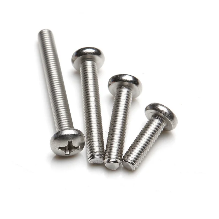 
Stainless Steel Phillips Pan Head Machine Fastener Screw 