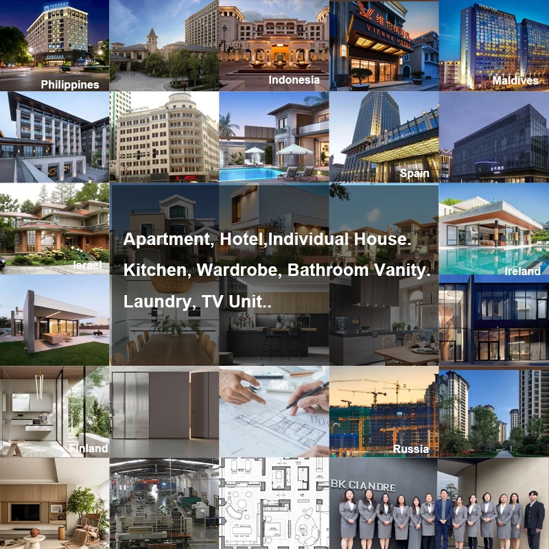 BK CIANDRE Modern HPL Secret Door Hidden Interior Door Concealed Aluminum Frameless Hidden Flush To Wall Design