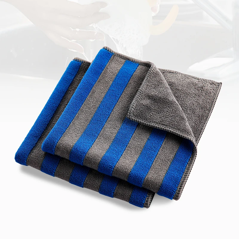 Wholesale Custom  Microfiber Scrubbing Towel Soft Absorbent Microfiber Cleaning Cloth for Kitchen Microfiber Kitchen Dish Towels