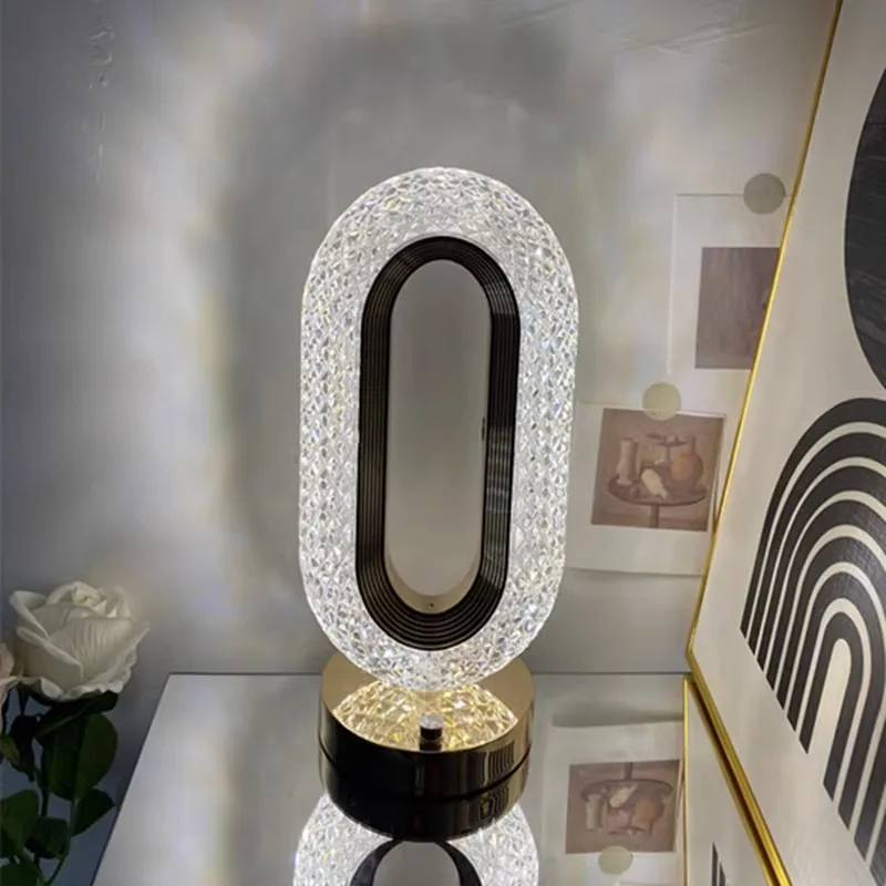 Net red LED night light Star eye crystal lamp Bedroom bed runway creative atmosphere decorative light
