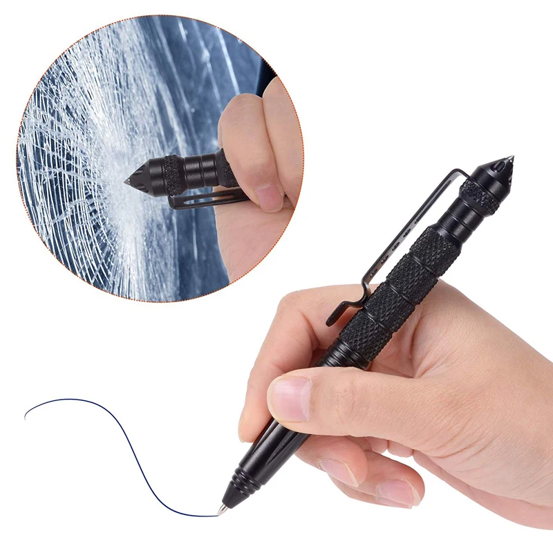 
Custom Multi Function Military Pen Self Defense Tactical Pen With Logo Engraved 