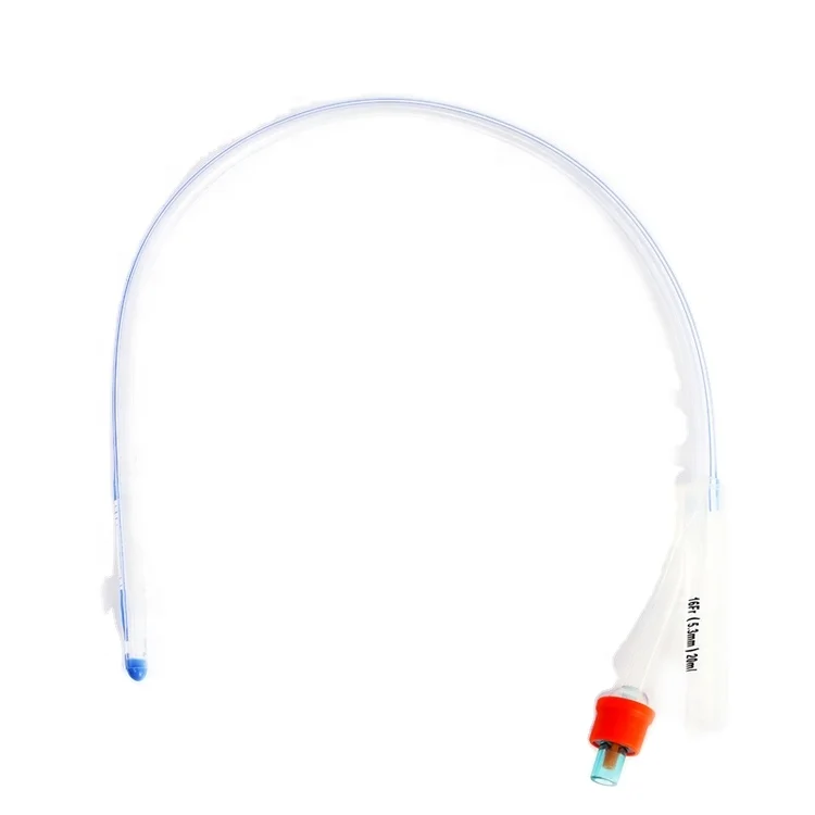 Foley Catheter Disposable Sterile 100% Silicone Coated Latex Foley Balloon Catheter