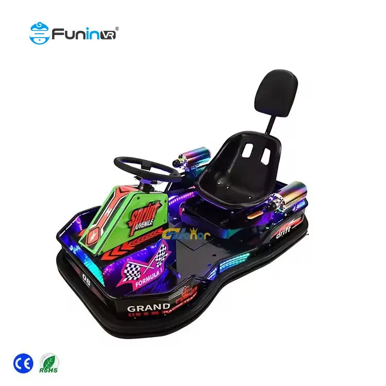 Amusement Park Rides Adults Games Mini Bumper Car Children Playground Racing Drift Car Kart Kids Electric Go Karts