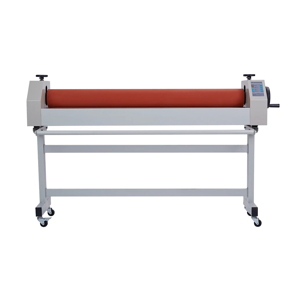 Pingda Factory LBS1300D 2 in 1 51 inch electric cold roll laminator with stand